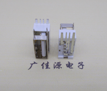 呼和浩特USB侧立式短体10.0尺寸 侧插加宽脚5A大电流插座