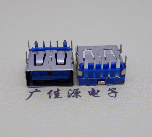 呼和浩特 USB5安大电流母座 OPPO蓝色胶芯,快速充电接口