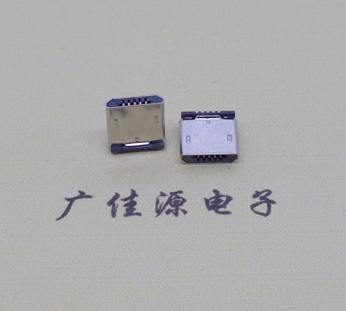 呼和浩特micro usb 5p公头 短体插板H=5.9立插