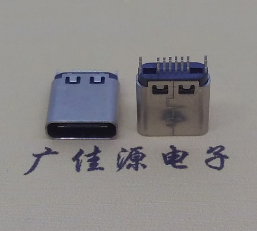 呼和浩特type-c16p母座,夹板式type-c16p接口连接器