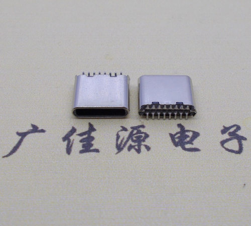 呼和浩特侧边铆合立贴直边type-c16p公头长7.2mm