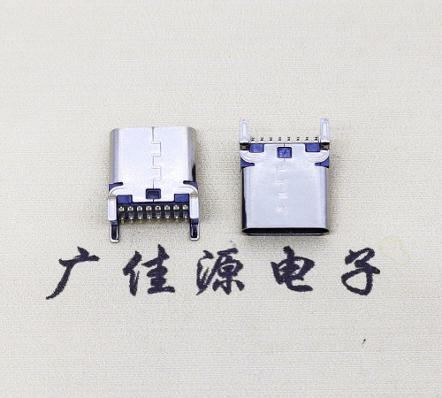 呼和浩特USB 3.1TYPE-C16Pin立贴母头座子引脚接线正负级详解